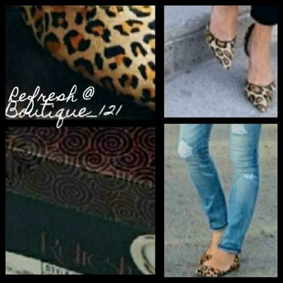 Leopard Print Flats! - Picture 2 of 2